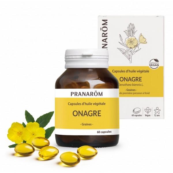 PRANAROM CAPSULES D'HUILE VEGETALE ONAGRE 60XCAPS PR