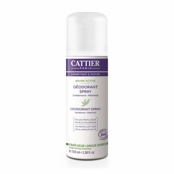 CATTIER BAUME ACTIVE DEO SPRAY CARDAMOM & PATCHOULI 100ML MR6