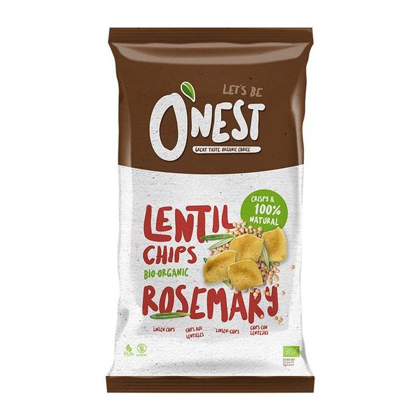 O'NEST CHIPS LENTILLES ROMARIN 75GR DF10