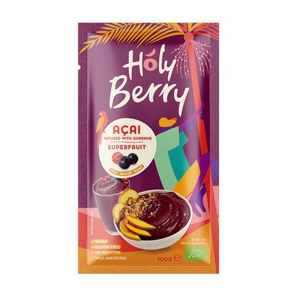 HOLY BERRY GLACE ACAI & GUARANA 100GR MR15