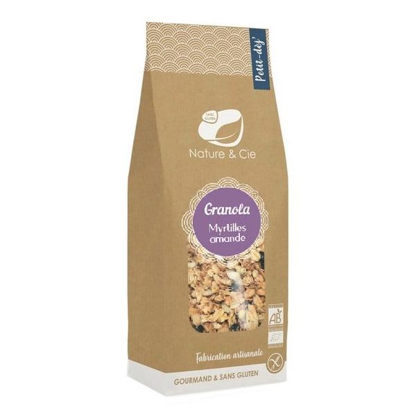 NATURE & CIE GRANOLA MYRTILLES AMANDE 300GR HY6