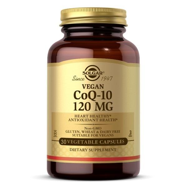 SOLGAR COQ-10 CO-ENZYME 120MG 30X GELULES SG