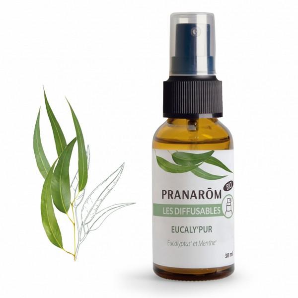 PRANAROM LES DIFFUSABLE SPRAY EUCALIP'UR EUCALYPTUS & MENTHE 30ML PR