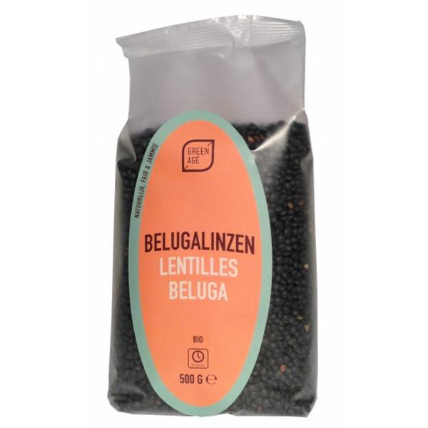 GREENAGE LENTILLES BELUGA 500GR BF6