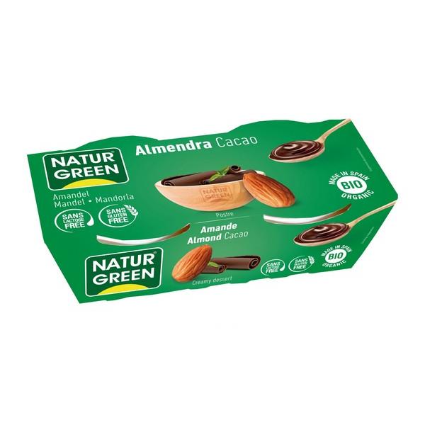 NATURGREEN DESSERT AMANDE & CACAO 2X125GR MV6