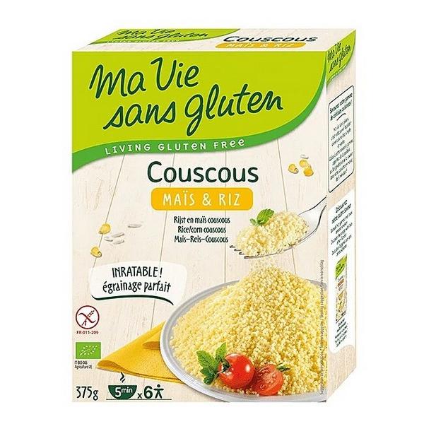 MA VIE SANS GLUTEN COUSCOUS MAIS ET RIZ 375GR HY5