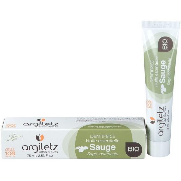 ARGILETZ DENTIFRICE ARGILE VERTE SAUGE 75ML MR12