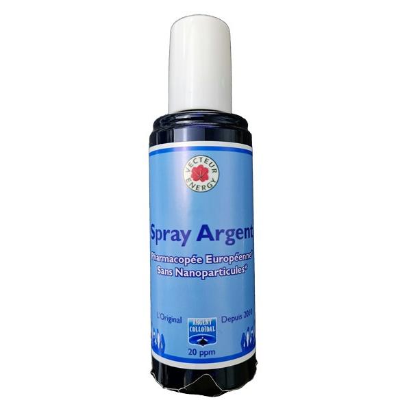 VECTEUR ENERGY ARGENT COLLOIDAL SPRAY ARGENT 20PPM 100ML VE