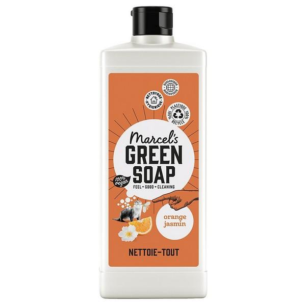 MARCEL'S GREEN SOAP NETTOIE TOUT ORANGE JASMIN 750ML MR6