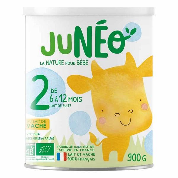 JUNEO PREPARATION N°2 (6-12MOIS) LAIT EN POUDRE 900GR HY