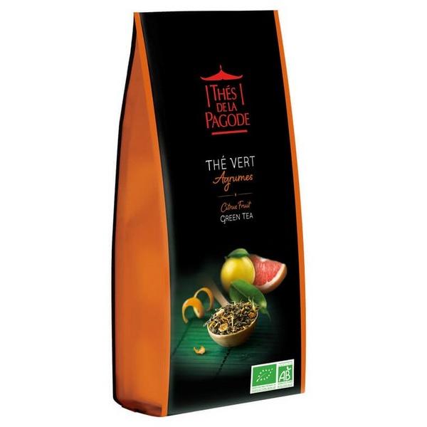 THES DE LA PAGODE THE VERT AGRUMES 100GR TDP6