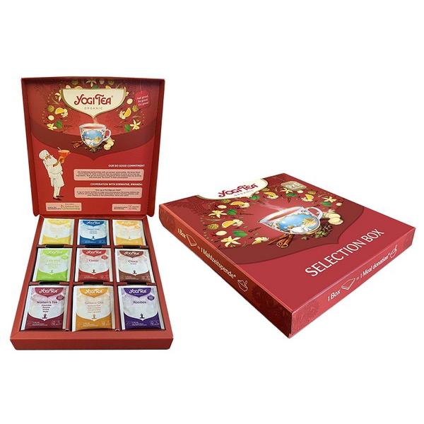 YOGI TEA SELECTION BOX 45X SACHET 9 BEST SELLERS MR