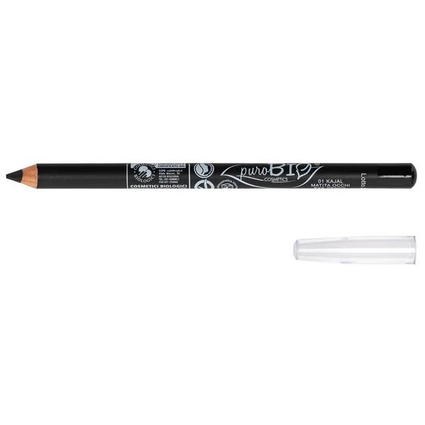 PUROBIO CRAYON EYELINER KAJAL N°01 NOIR INTENSE PC