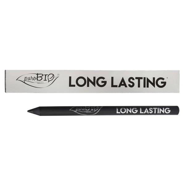 PUROBIO LONG LASTING CRAYON EYELINER KAJAL N°01 NOIR ELEGANT ET SEMI MAT PC