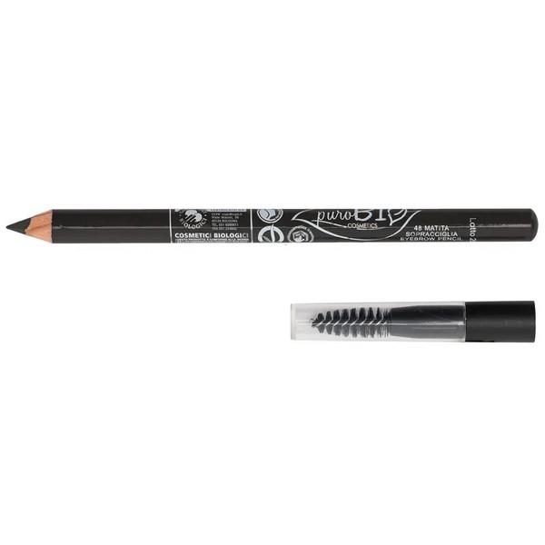 PUROBIO CRAYON EYELINER SOURCILS KAJAL N°48 CHARBON PC