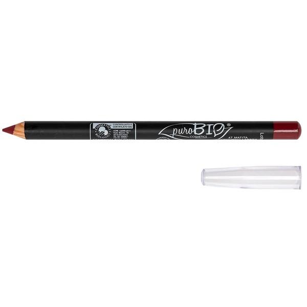 PUROBIO CRAYON CONTOUR DES LEVRES N°47 ROUGE PUR PC