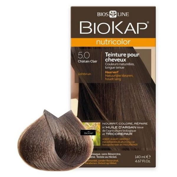 BIOKAP 5.0 CHATAIN CLAIR 140ML NUTRICOLOR MN