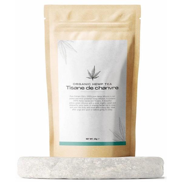 PURE EXTRACT ORGANIC HEMP TISANE THE CHANVRE 40GR PE