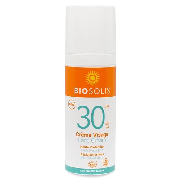 BIOSOLIS CREME SOLAIRE VISAGE SPF30+ 50ML DB