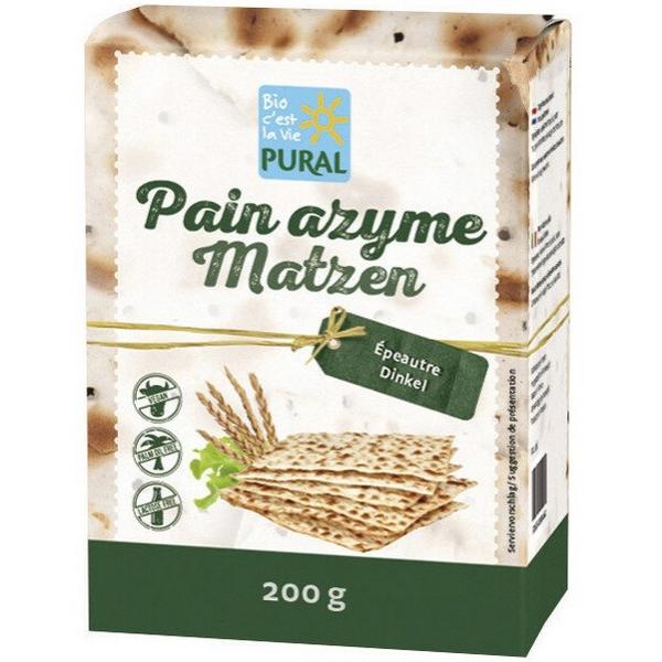 PURAL PAIN AZYME MATZEN 200GR MR6