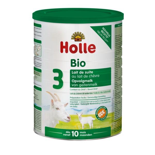 HOLLE LAIT DE CEHVRE EN POUDRE N°3 (DES 10MOIS) 800GR SUITE BF6