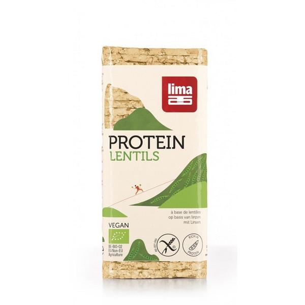 LIMA GALETTES PROTEIN LENTILLES ROND 100GR MR12