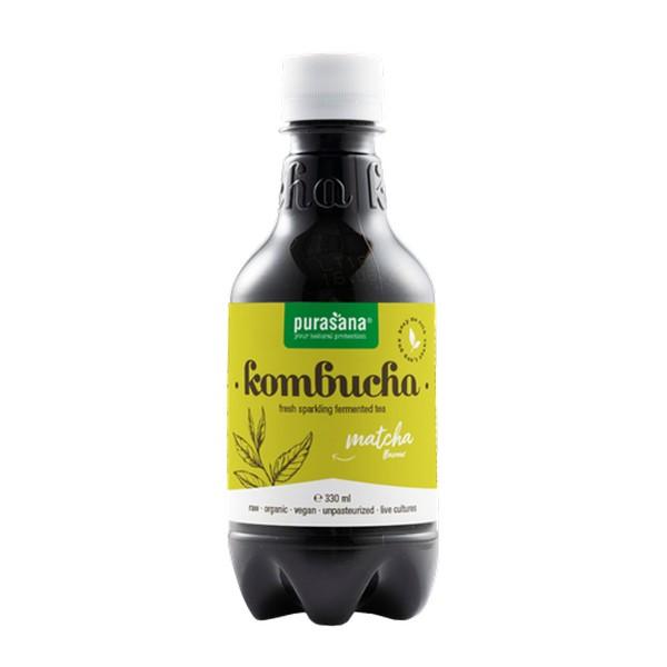 PURASANA KOMBUCHA MATCHA 330ML BV