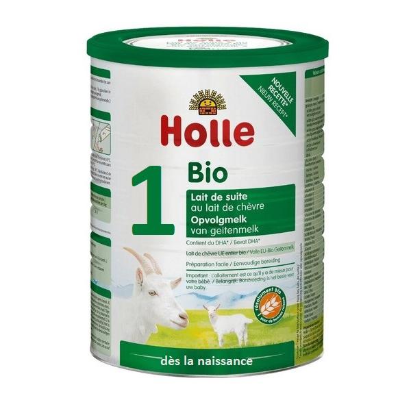 HOLLE LAIT DE CEHVRE EN POUDRE N°1 (DES NAISSANCE) 800GR NOURRISSONS BF6