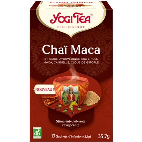 YOGI TEA MACA CHAI 17X SACHETS 35,7GR BF6