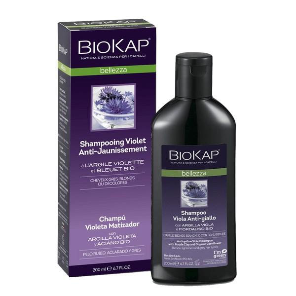 BIOKAP BELLEZA SHAMPOOING VIOLET ANTI JAUNISSEMENT 200ML MN