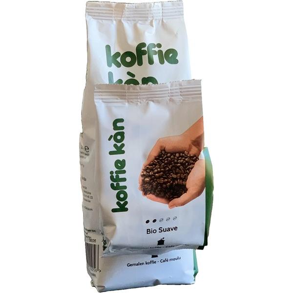 KOFFIE KAN BIO MOULU CAFE 250GR + BIO SUAVE 50GR BFS8