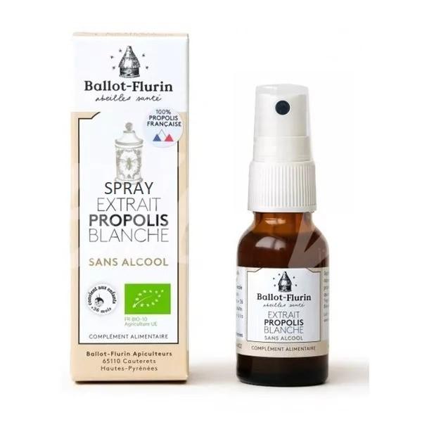 BALLOT FLURIN SPRAY PROPOLIS BLANCHE SANS ALCOOL 15ML DB1