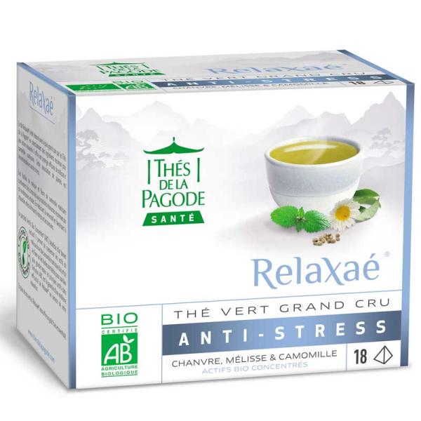 THES DE LA PAGODE THE VERT GRAND CRU RELAXAE ANTI-STRESS 18X SACHETS TDP