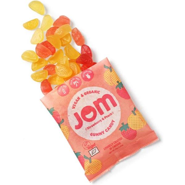 JOM BONBON FRAISE & PECHE 70GR AV16