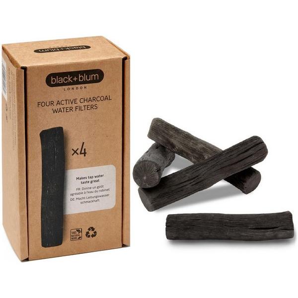 BLACK + BLUM CHARBON ACTIVE FILTRE EAU 4X PCE BF8