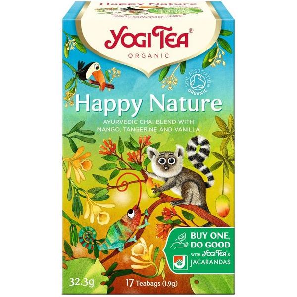 YOGI TEA HAPPY NATURE 17X SACHETS 32.3GR MR6