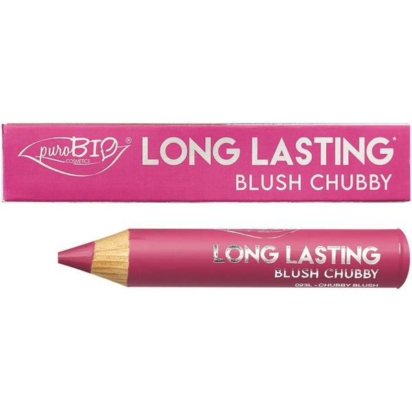 PUROBIO LONG LASTING CRAYON BLUSH CHUBBY 023L CYCLAMEN PC