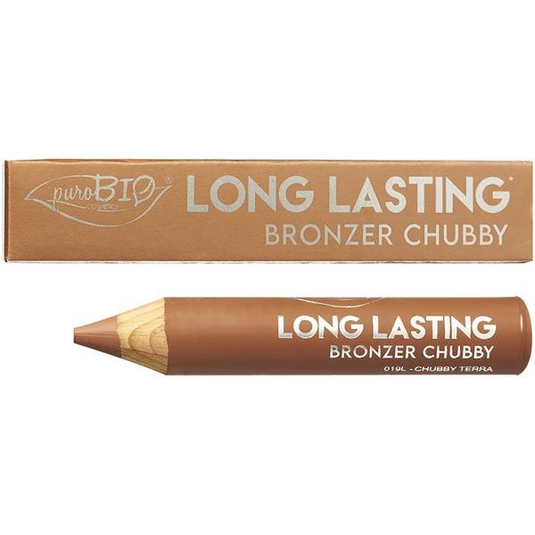 PUROBIO LONG LASTING CRAYON  BRONZER CHUBBY 019L TERRE CHAUDE PC