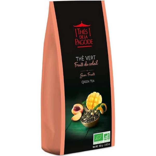 THES DE LA PAGODE THE VERT FRUITS DU SOLEIL 100GR TDP6