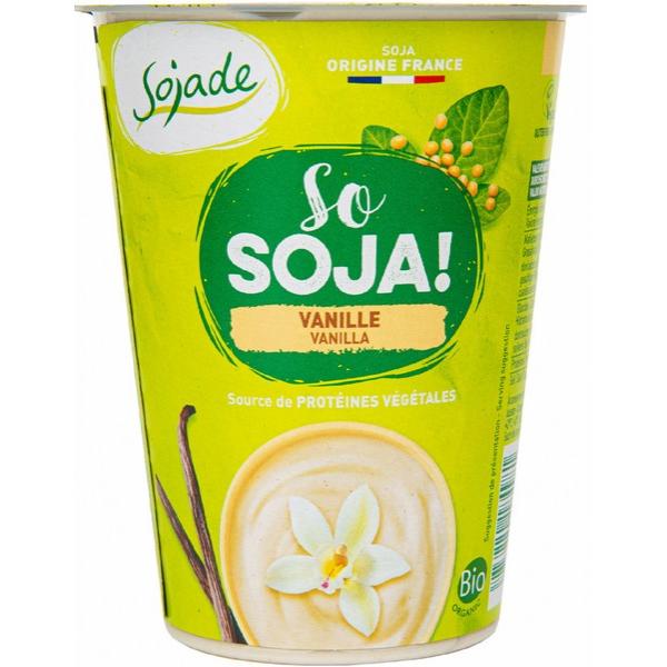 SOJADE YAOURT VANILLE 400GR BF6