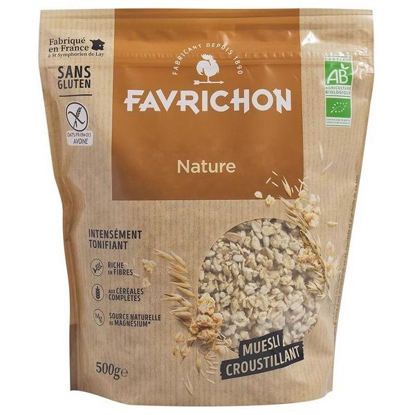 FAVRICHON MUESLI NATURE 500GR BF6