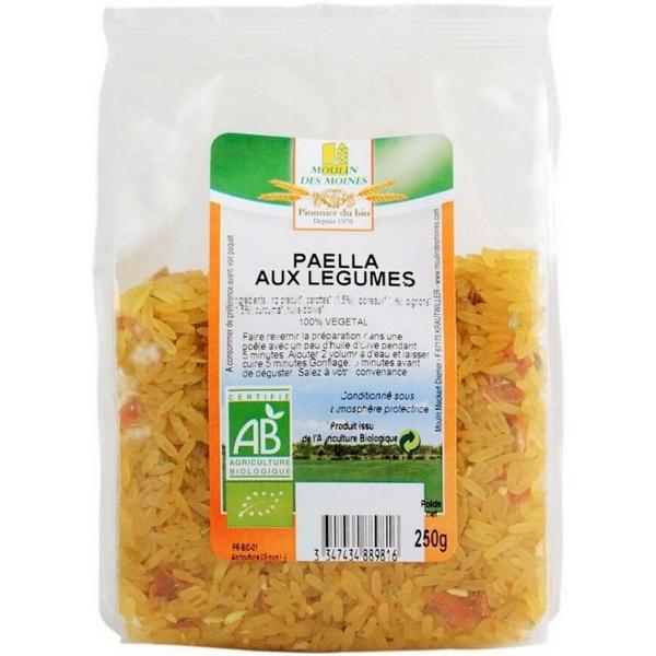 LE MOULIN DES MOINES PAELLA AUX LEGUMES 250GR MV