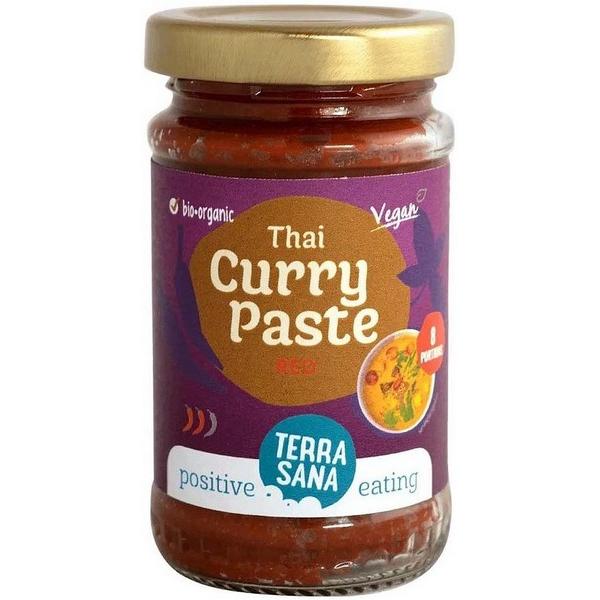 TERRASANA THAI CURRY PASTE RED 120GR MR6