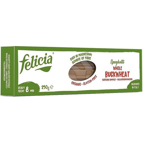 FELICIA PATES SPAGHETTI SARRASIN COMPLET 250GR CN12