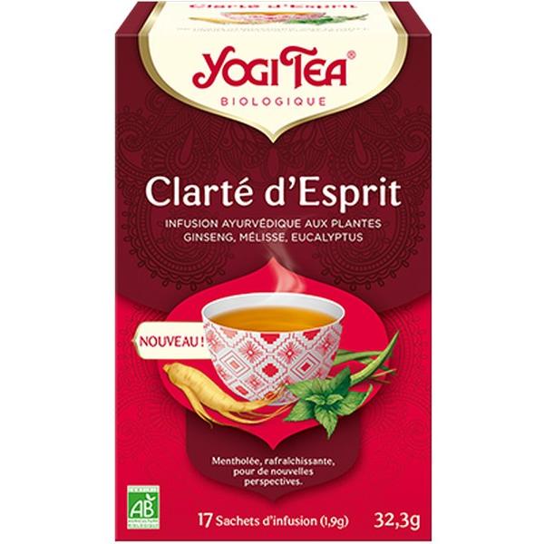 YOGI TEA CLARTÉ D'ESPRIT 17X SACHETS 32.3GR MR6