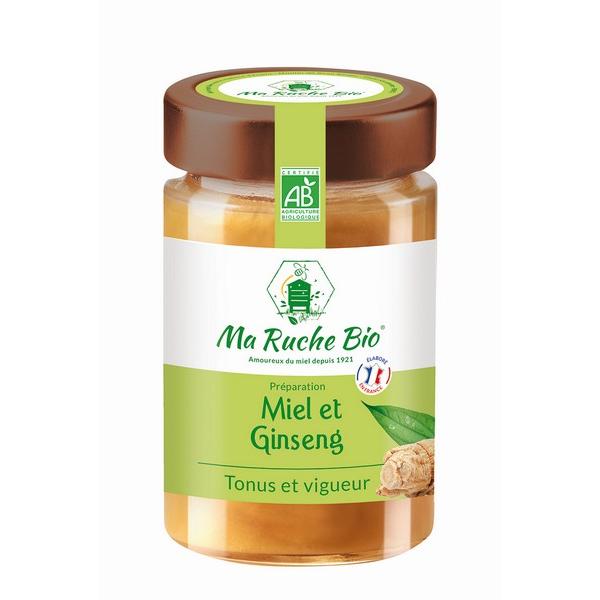 MA RUCHE BIO MIEL ET GINSENG 250GR DS3