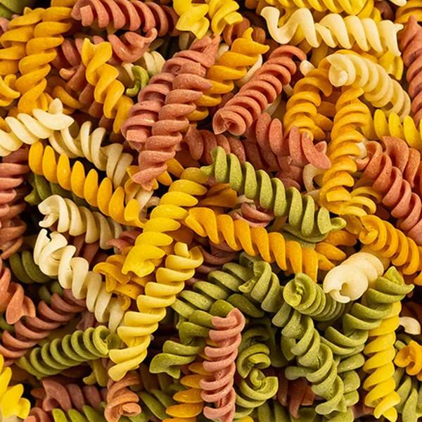 PATES FUSILLI TRICOLORES (KG) VRAC