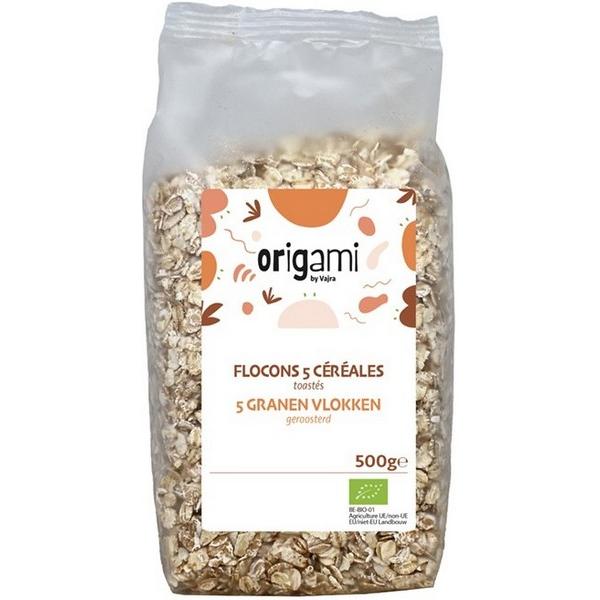 VAJRA FLOCONS 5 CEREALES TOASTES 500GR VJ6