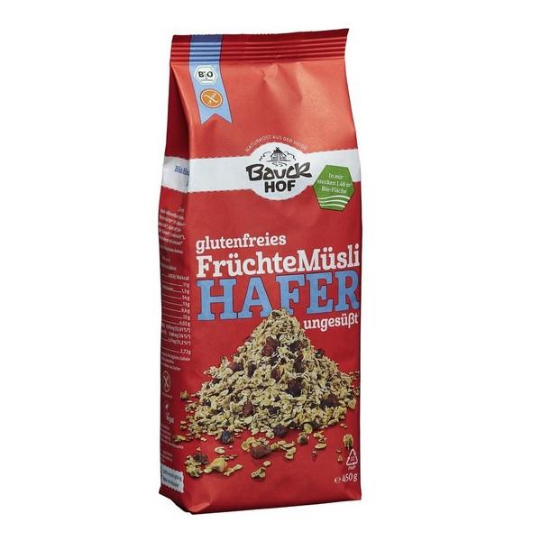 BAUCKHOF MUESLI AVOINE & FRUITS 425GR DF