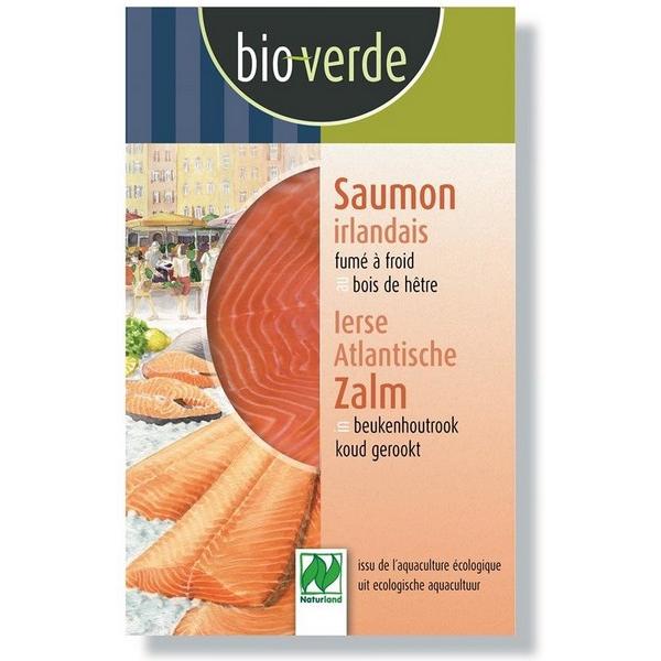 BIO VERDE SAUMON IRLANDAIS FUME 100GR BF4